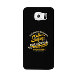 Authentic Summer Surfing California Black Phone Case