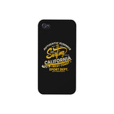 Authentic Summer Surfing California Black Phone Case