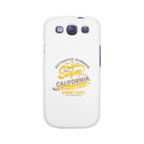 Authentic Summer Surfing California White Phone Case