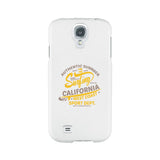 Authentic Summer Surfing California White Phone Case