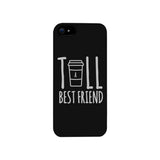 Tall Cup and Short Cup Best Friend Matching Phone Cases BFF