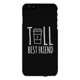 Tall Cup and Short Cup Best Friend Matching Phone Cases BFF