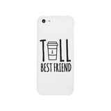 Tall Cup and Short Cup Best Friend Matching Phone Cases BFF
