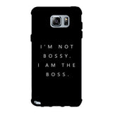 I'm The Boss Phone Case Slim Funny Saying Phone Cover Gift For Her