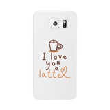 Love A Latte Phone Case Slim Fit Cute Coffee Lover Best Friend Gift