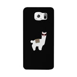 Llamas With Sunglasses - Black Phone Case