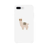 Llamas With Sunglasses - White Phone Case
