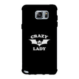 Crazy Bat Lady Black Phone Case