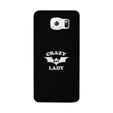 Crazy Bat Lady Black Phone Case