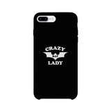 Crazy Bat Lady Black Phone Case