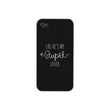 He's My Stupid Lover-Right Black Phone Case