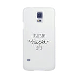 He's My Stupid Lover-Right White Phone Case