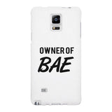Owner Of Bae-Right White Phone Case