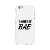 Owner Of Bae-Right White Phone Case