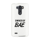 Owner Of Bae-Right White Phone Case