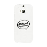 Married My Soulmate White Phone Case