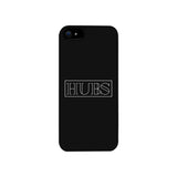 Hubs-Left Black Phone Case