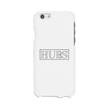 Hubs-Left White Phone Case