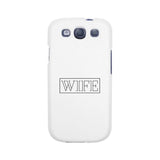 Wife-Right White Phone Case