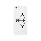 Bow And Arrow-Left White Phone Case