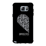 Opposites Male Symbols-Left Black Phone Case