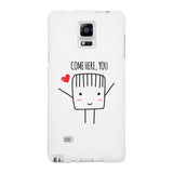 Come Here You-Left White Phone Case