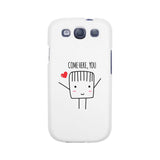 Come Here You-Left White Phone Case