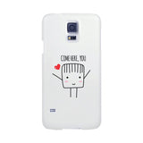 Come Here You-Left White Phone Case