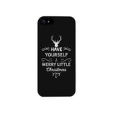 Have Yourself A Merry Little Christmas Black Phone Case