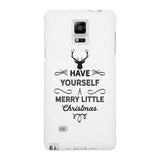Have Yourself A Merry Little Christmas White Phone Case