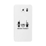Never Forget White Phone Case