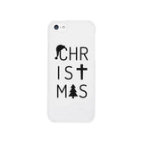 Christmas Letters White Phone Case