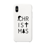 Christmas Letters White Phone Case