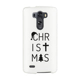 Christmas Letters White Phone Case