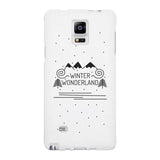 Winter Wonderland White Phone Case
