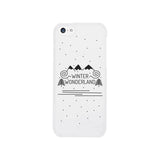 Winter Wonderland White Phone Case