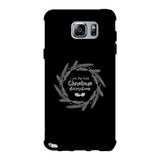 I Am The Best Christmas Decoration Wreath Black Phone Case