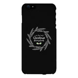 I Am The Best Christmas Decoration Wreath Black Phone Case