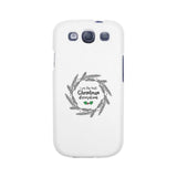 I Am The Best Christmas Decoration Wreath White Phone Case