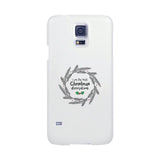 I Am The Best Christmas Decoration Wreath White Phone Case