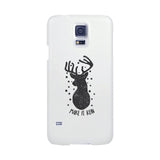 Make It Rein Vintage Reindeer White Phone Case