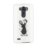 Make It Rein Vintage Reindeer White Phone Case
