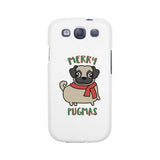 Merry Pugmas Pug White Phone Case