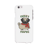 Merry Pugmas Pug White Phone Case