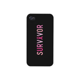 Survivor Black Phone Case