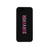 Survivor Black Phone Case