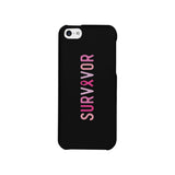 Survivor Black Phone Case