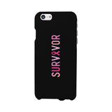 Survivor Black Phone Case