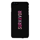 Survivor Black Phone Case