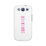 Survivor White Phone Case